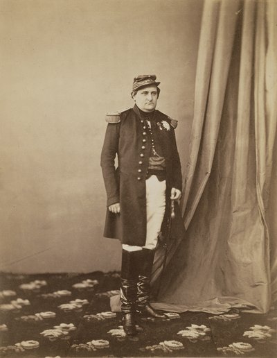 Napoleon-Joseph-Charles-Paul (1822-91) Prince Napoleon, 1855 by Roger Fenton